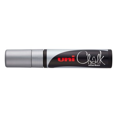UNI-BALL Chalk Marker 15mm PWE17K SILVE argent