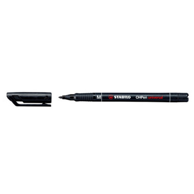 STABILO OHP Pen permanent 1mm 843 / 46 schwarz