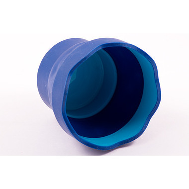 FABER-CASTELL Wasserbecher CLIC & GO 181510 blau, für Pinsel