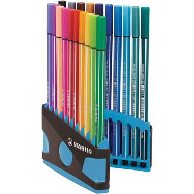 STABILO Fasermaler Pen 68 6820-031-04 20 Stück ass. ColorParade