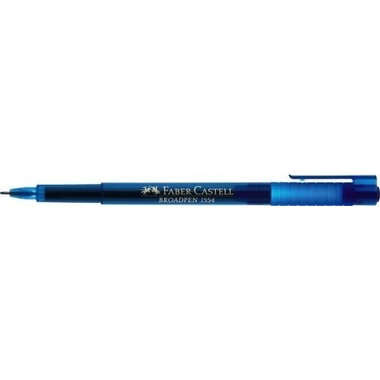 FABER-CASTELL Fineliner Broadpen 1554 0.8mm 155451 blau