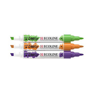 TALENS Ecoline Duotip Set 11609901 3 colori secondario