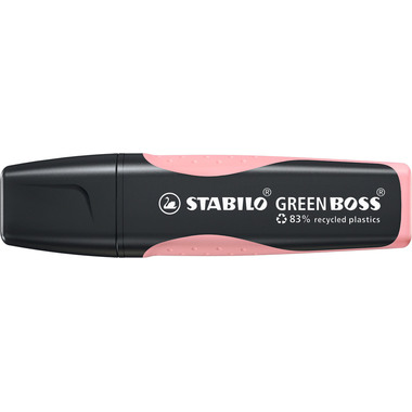 STABILO Textmarker GREEN BOSS 2-5mm 6070/129 rosa pastello