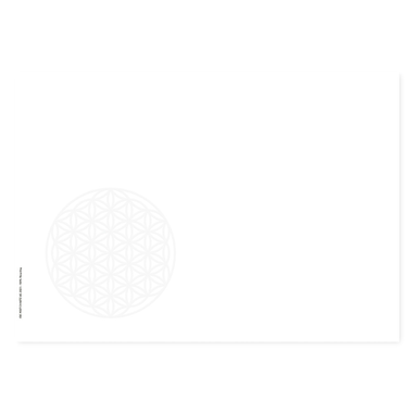 First-day cover «Flower of Life» Unstamped first-day cover (FDC) C6