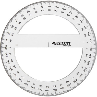 WESTCOTT Kreis-Winkelmesser 15cm E10136 00