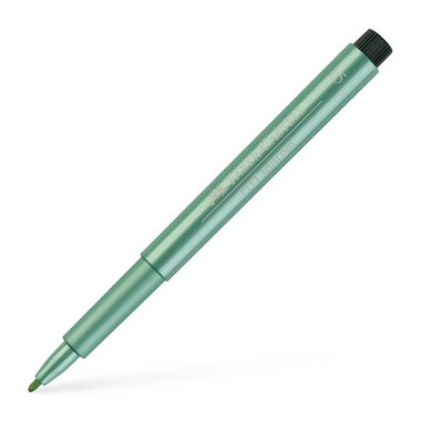 FABER-CASTELL Pitt Artist Pen 1,5mm 167394 grün-metallic