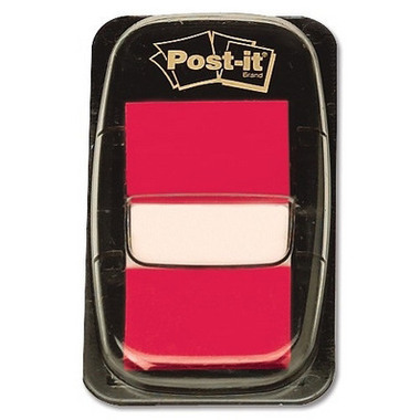 POST-IT Index Tabs 25,4x43,2mm 680-1 rosso/50 tabs