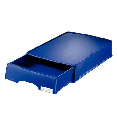 LEITZ Briefkorb-Schublade Plus A4 52100035 blau