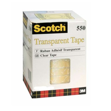 SCOTCH Transparent Tape 550 12mmx33m 5501233K