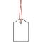HERMA Hang Tag 18x28mm 6903 filo rosso 1000 pz.