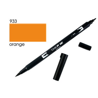 TOMBOW Dual Brush Pen ABT 933 orange