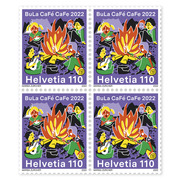 Quartina «Campo federale» Quartina (4 francobolli, valore facciale CHF 4.40), gommatura, senza annullo