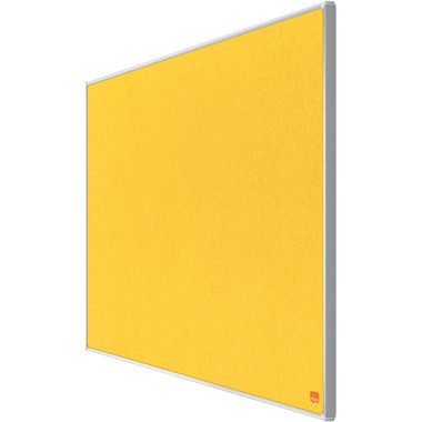 NOBO Tableau Feutre Impression Pro 1915430 jaune, 50x89cm