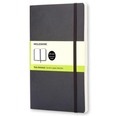 MOLESKINE Notizbuch Soft A5 720 - 9 blanko schwarz