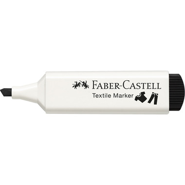 FABER-CASTELL Marcatori tessili 1.2-5mm 159525 nero