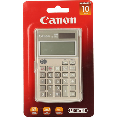 CANON Taschenrechner CA-LS10TEG 10-stellig