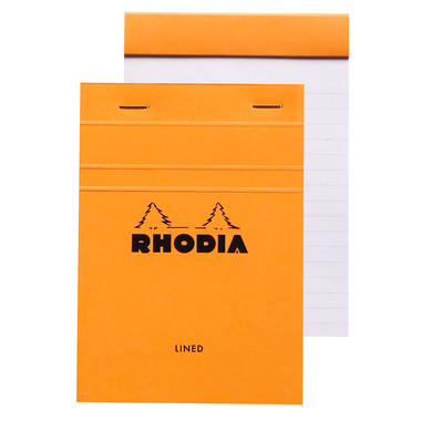RHODIA Blocco appunti orange A6 13600C rigato 80 fogli