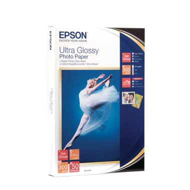 EPSON Ultra Glossy Photo 10x15cm S041943 Stylus DX 3800 300g 50 fogli