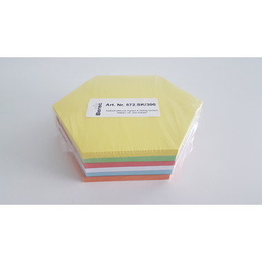 BEREC Carte, 6 colori ass. 572.SK300 190x165mm 300 pezzi