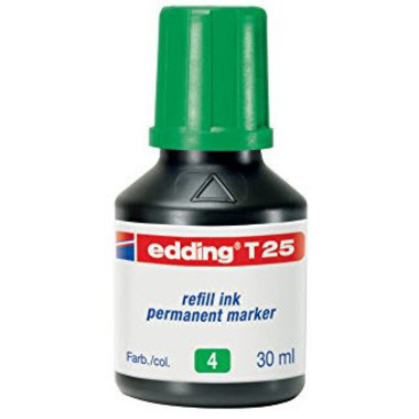 EDDING Nachfülltuschen T25 T-25-4 grün 30ml
