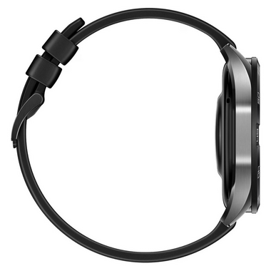 Huawei Watch GT4 (46mm, Black, Fluorel Strap)