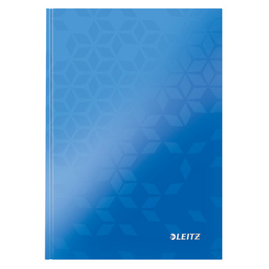 LEITZ Notizbuch WOW A5 46271036 liniert, 90g blau