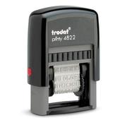 TRODAT Text stamp 4822FEKSC 4mm French &lt;p&gt;Language: French&lt;/p&gt;