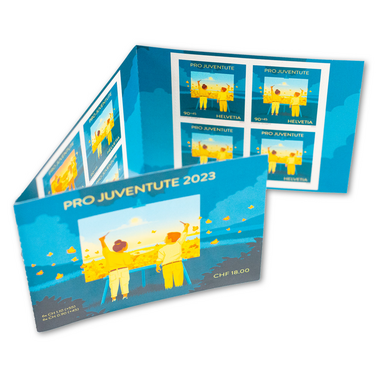 Stamp booklet «Pro Juventute - Cohesion» Stamp booklet with 6 stamps each CHF 0.90+0.45 and CHF 1.10+0.55, self-adhesive, mint