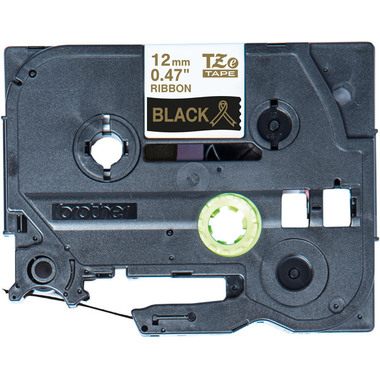 PTOUCH Band schwarz/gold TZE-R334 Tze Geräte 12-36mm