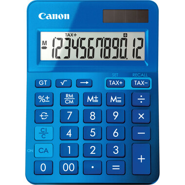 CANON Calcolatrice da scrivania LS123KMBL 12 cifre blu