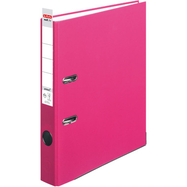 HERLITZ Classeur maX.file A4 5cm 11053691 Pink
