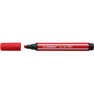 STABILO Stylo Fibre 68 MAX 2+5mm 768/48 rouge carmin