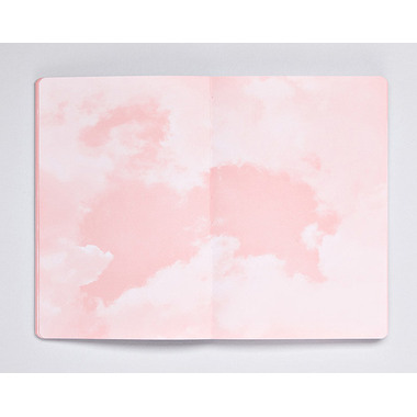 NUUNA Carnet Inspiration A5 53559 Cloud Rosé,sans règlure,176 p.