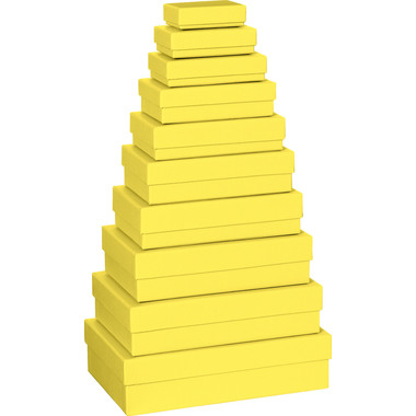 STEWO Geschenkbox One Colour 2553785510 gelb 10 Stück