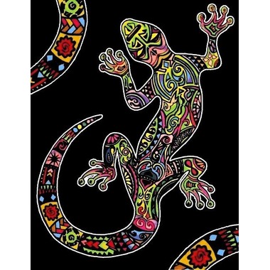 TATARUGA Image de velours A4 S24 gecko
