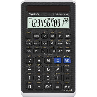 CASIO Calculatrice FX82SOLAR Solar II