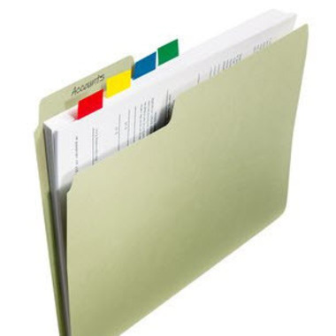 POST-IT Index Tabs 25,4x43,2mm 680-1 rosso/50 tabs