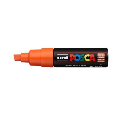 UNI-BALL Posca Marker 8mm PC-8K ORANGE arancione