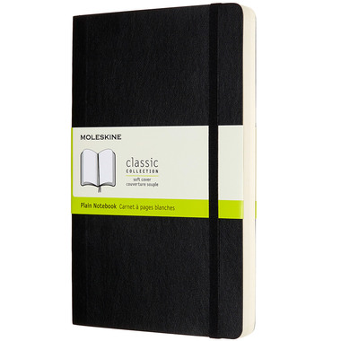 MOLESKINE Carnet SC L/A5 628066 en blanc, noir, 400 pages