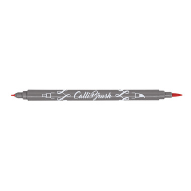 ONLINE Callibrush Pen Double Tip 2mm 19055/6 Rouge