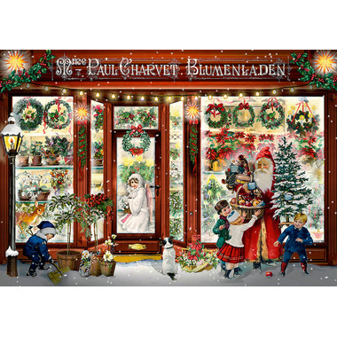 COPPENRATH Mini Adventskalender 72233 Weihnachtsläden Barbara Behr