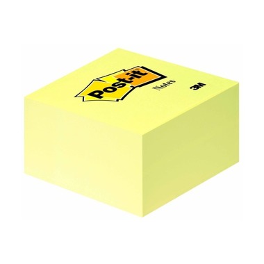 POST - IT Cube 76x76mm 636B jaune / 450 feuilles