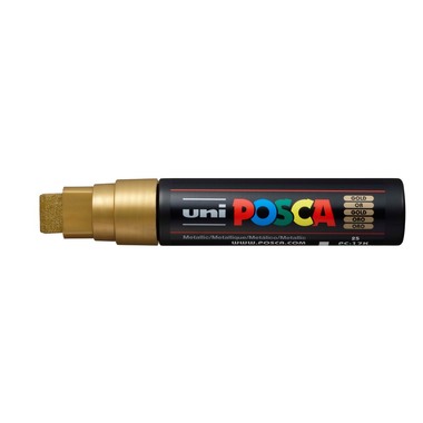 UNI-BALL Posca Marker 15mm PC-17K GOLD MET, gold