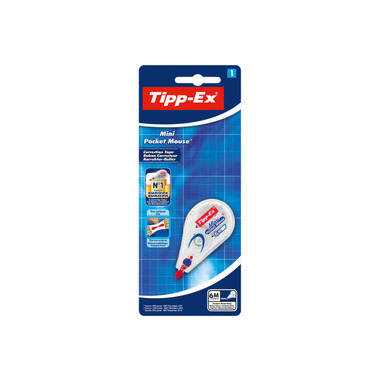 TIPP-EX Mini Pocket Mouse 812.8704 Blister,correcttore nas.5mmx6m