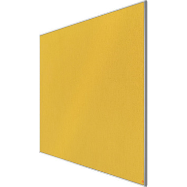 NOBO Tableau Feutre Impression Pro 1915432 jaune, 87x155cm