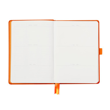 RHODIA Goalbook Notizbuch A5 118583C Hardcover mandarine 240 S.