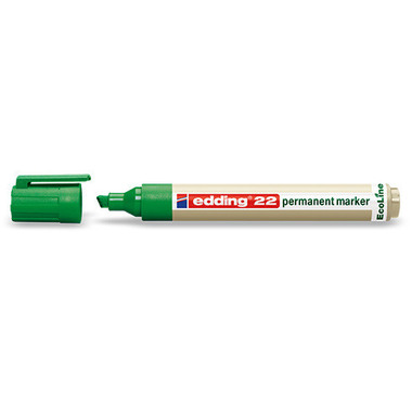 EDDING Permanent Marker 22 1.0-5.0mm 22-4 verde