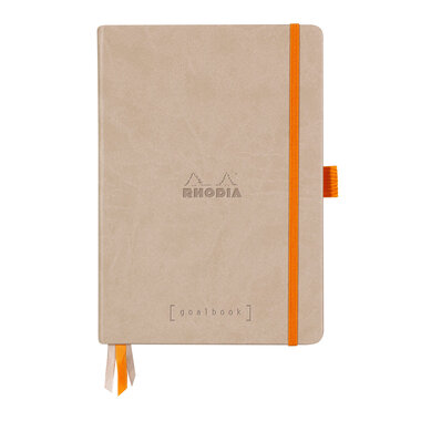 RHODIA Goalbook Carnet A5 118574C Hardcover beige 240 f.