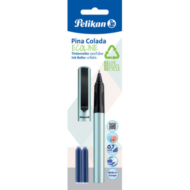 PELIKAN Tintenroller Pina Colada 7191746 Ecoline, Softblue