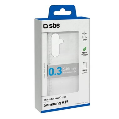 Cover for Samsung Galaxy A15, transparent